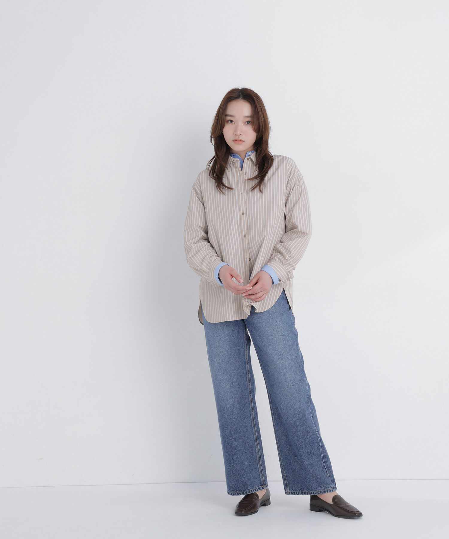  「ワイドストレートデニムパンツ」|その他|
