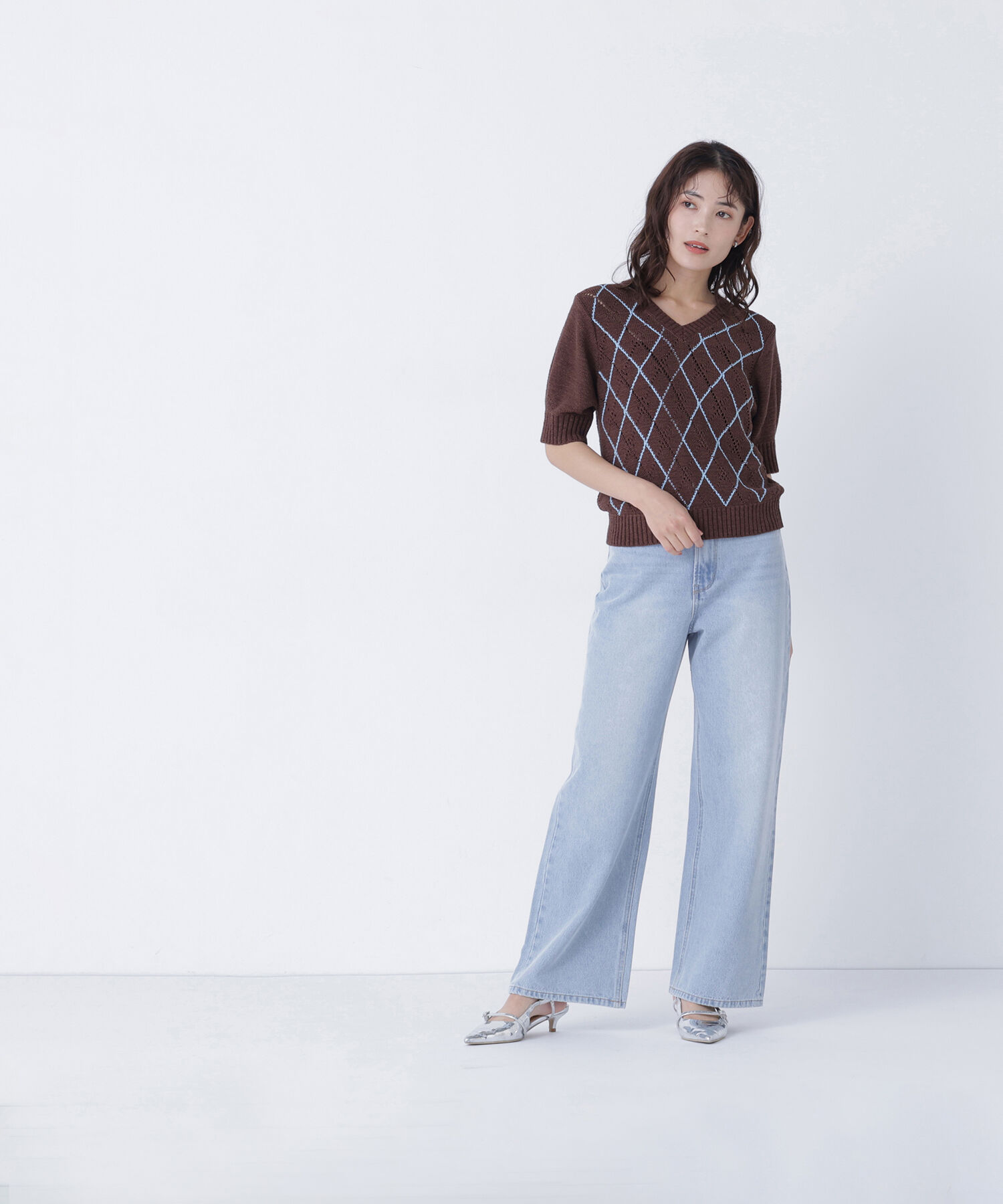  「ワイドストレートデニムパンツ」|その他|