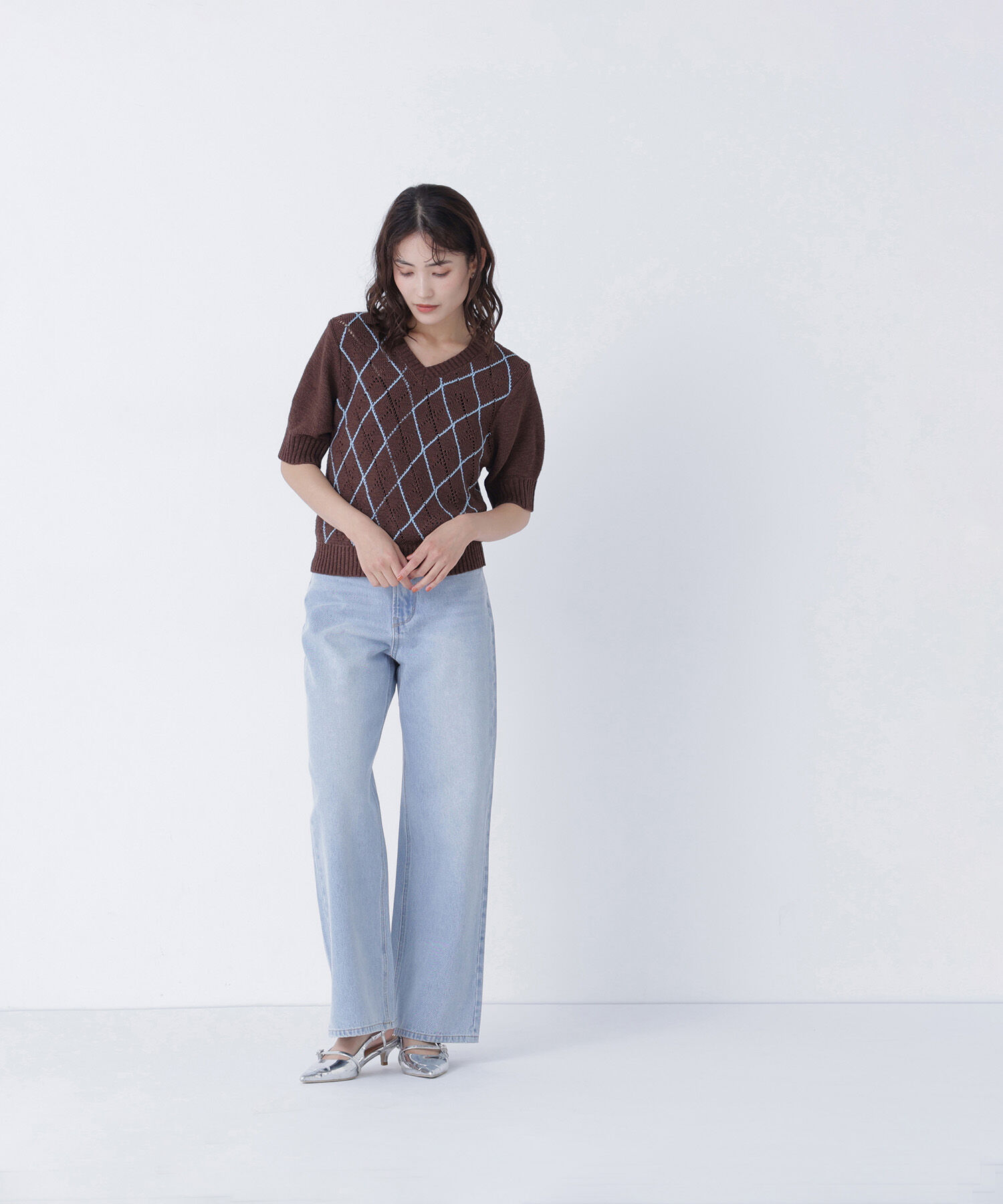  「ワイドストレートデニムパンツ」|その他|