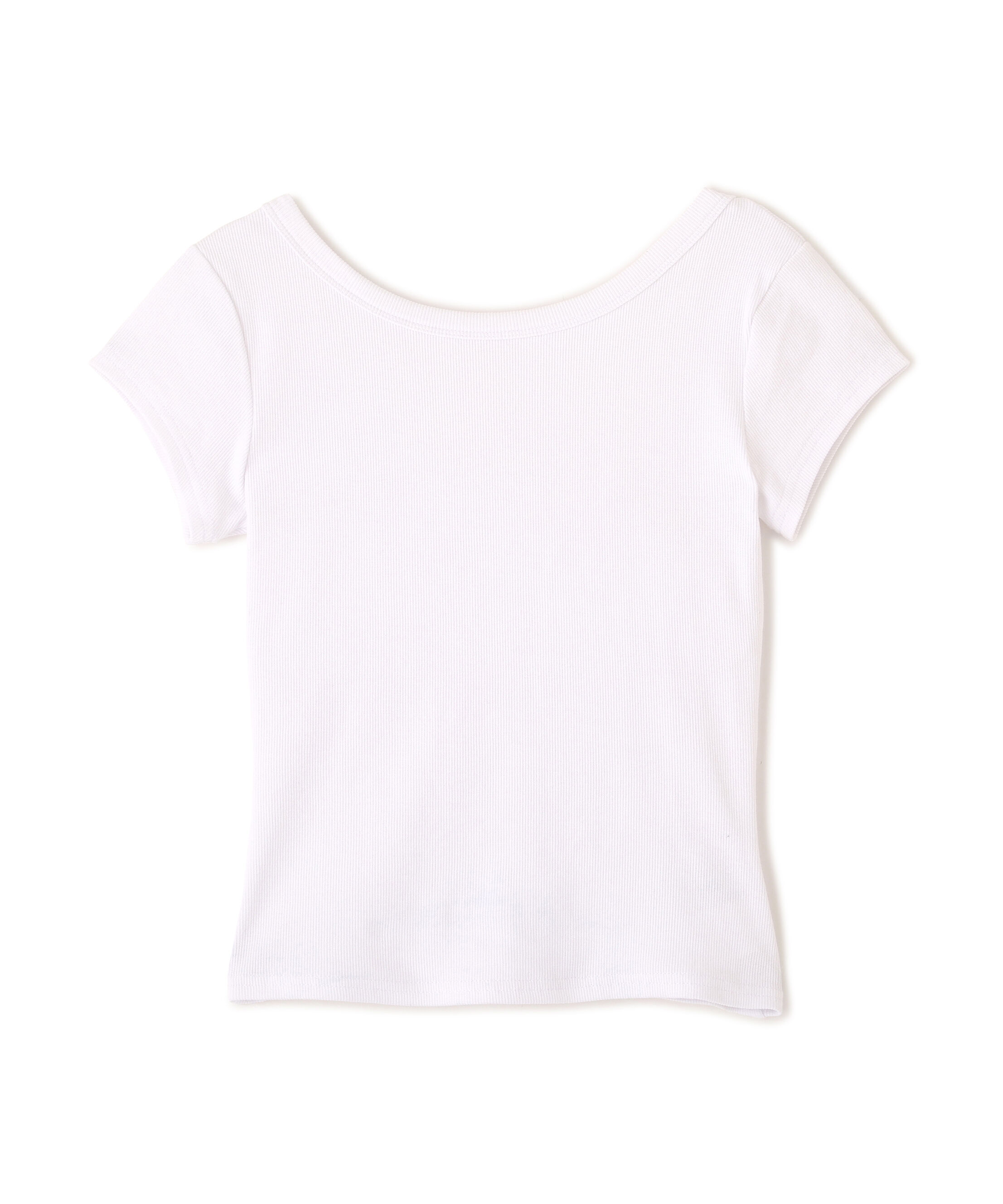  「〈MFM〉バックオープン半袖カットソー」|Tシャツ・カットソー|