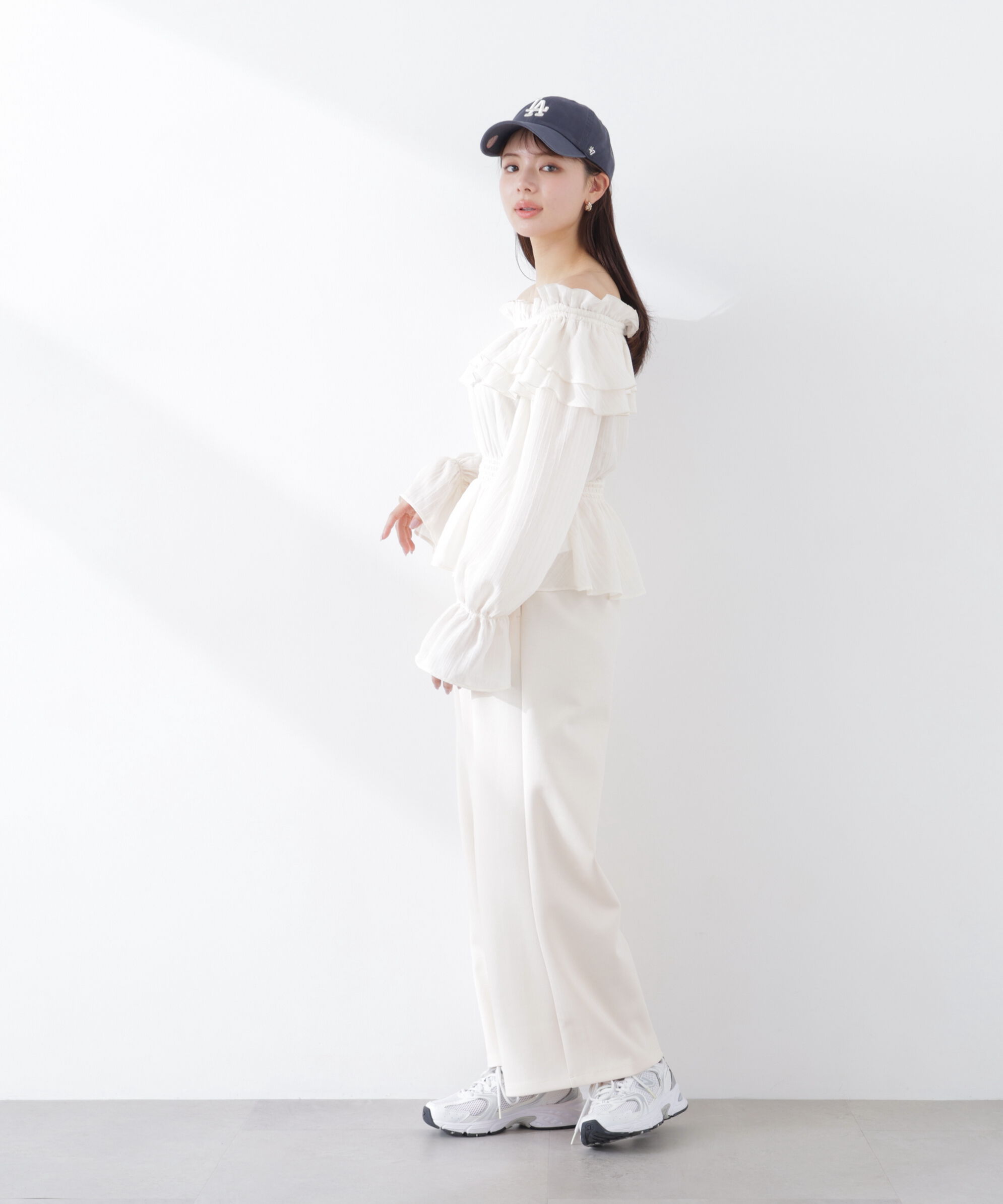 PROPORTION BODY DRESSING「〈a/mie〉カットイージーワイドパンツ　26SS」|その他|