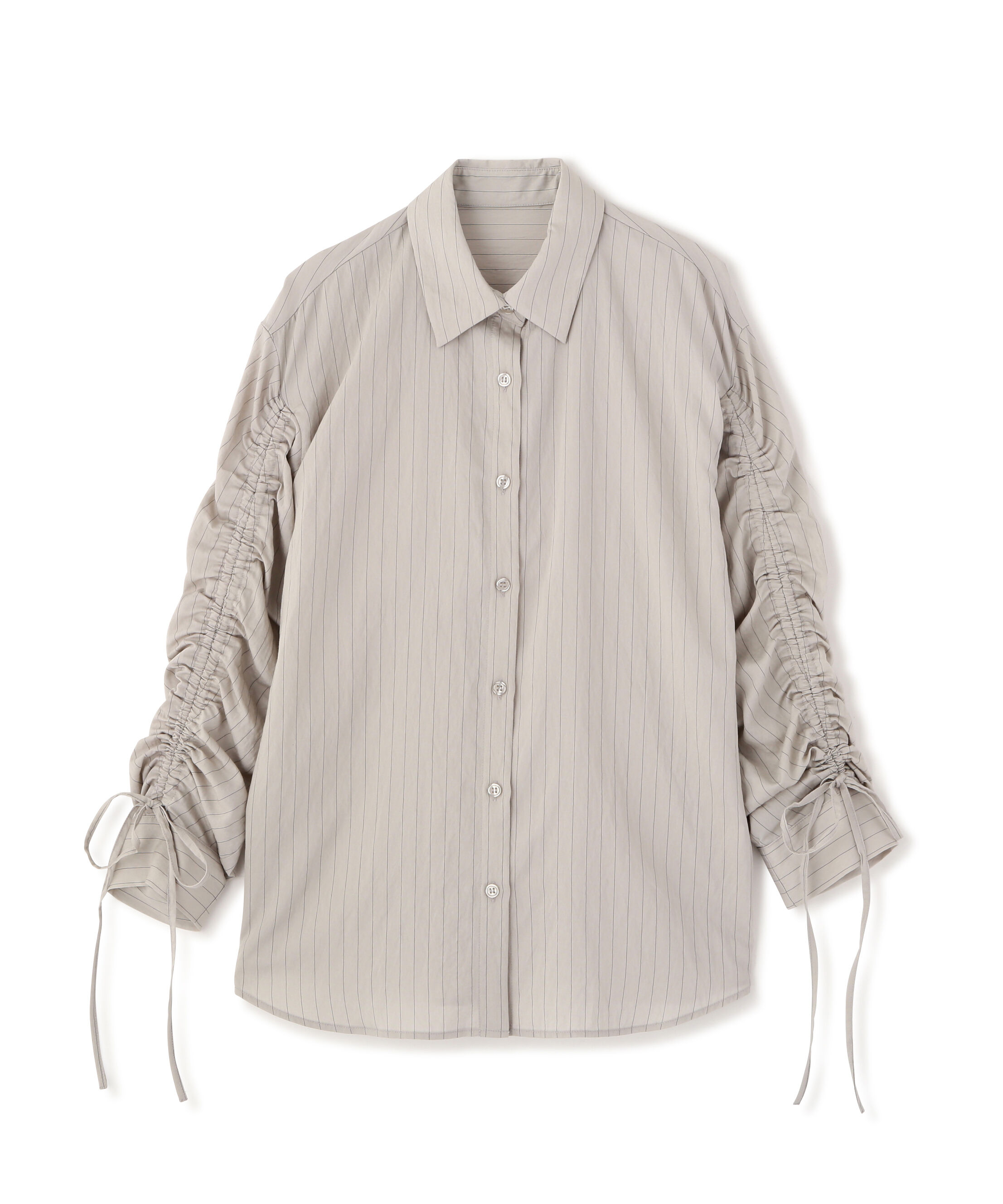 PROPORTION BODY DRESSING「〈a/mie〉ドロストスリーブシャツ 26SS」|シャツ・ブラウス|