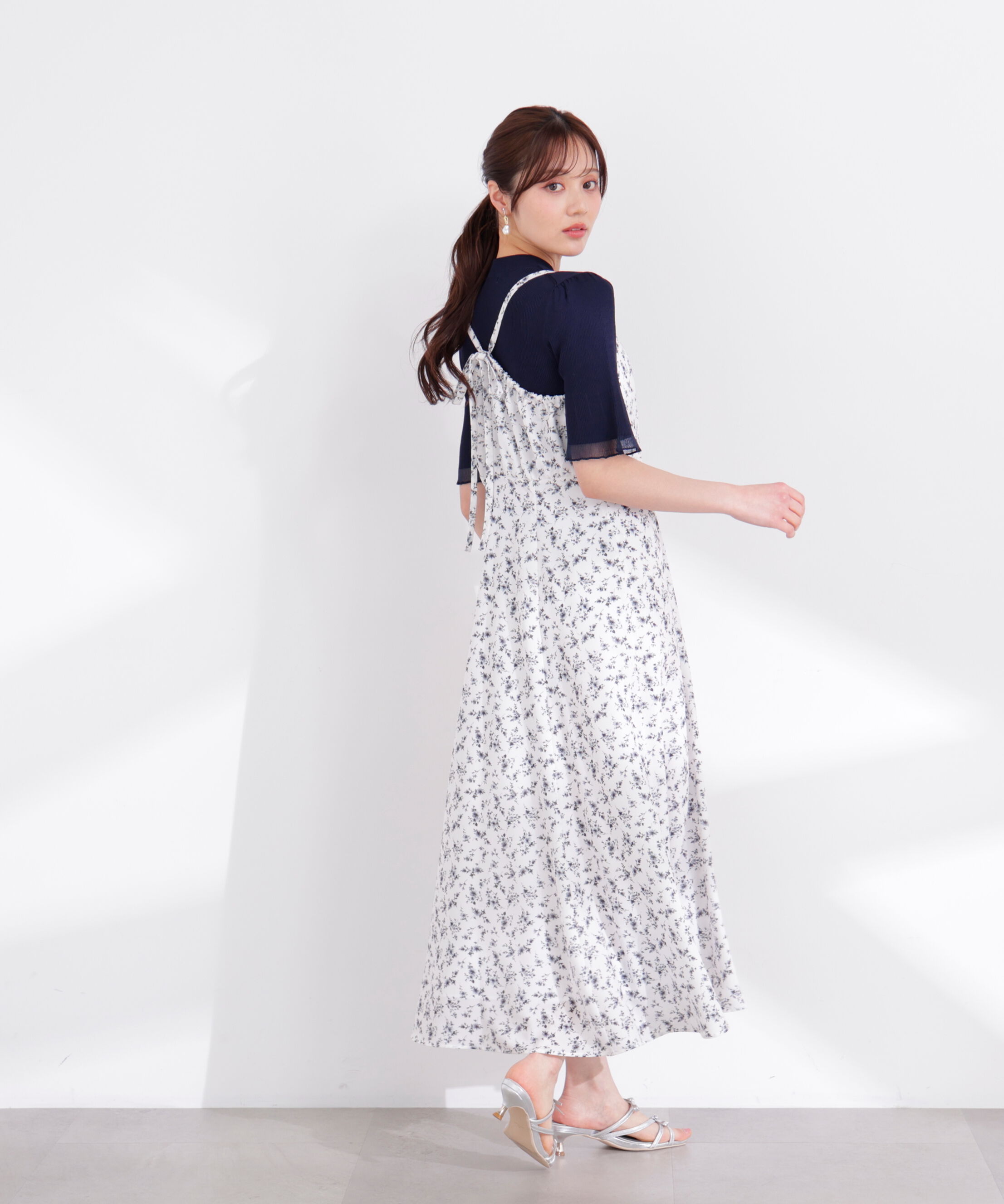 PROPORTION BODY DRESSING「花柄キャミワンピース 26SS」|ワンピース|