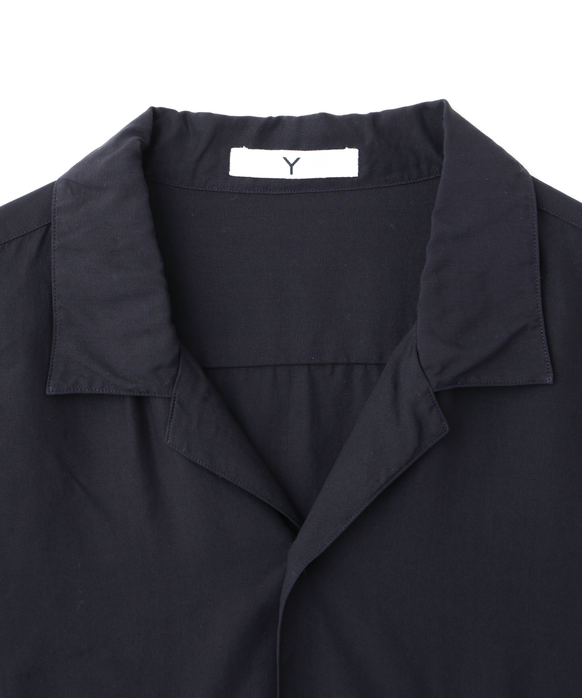 YLEVE 「Ｙ / TENCEL POPLIN OPEN COLLAR SHIRT」|シャツ・ブラウス|