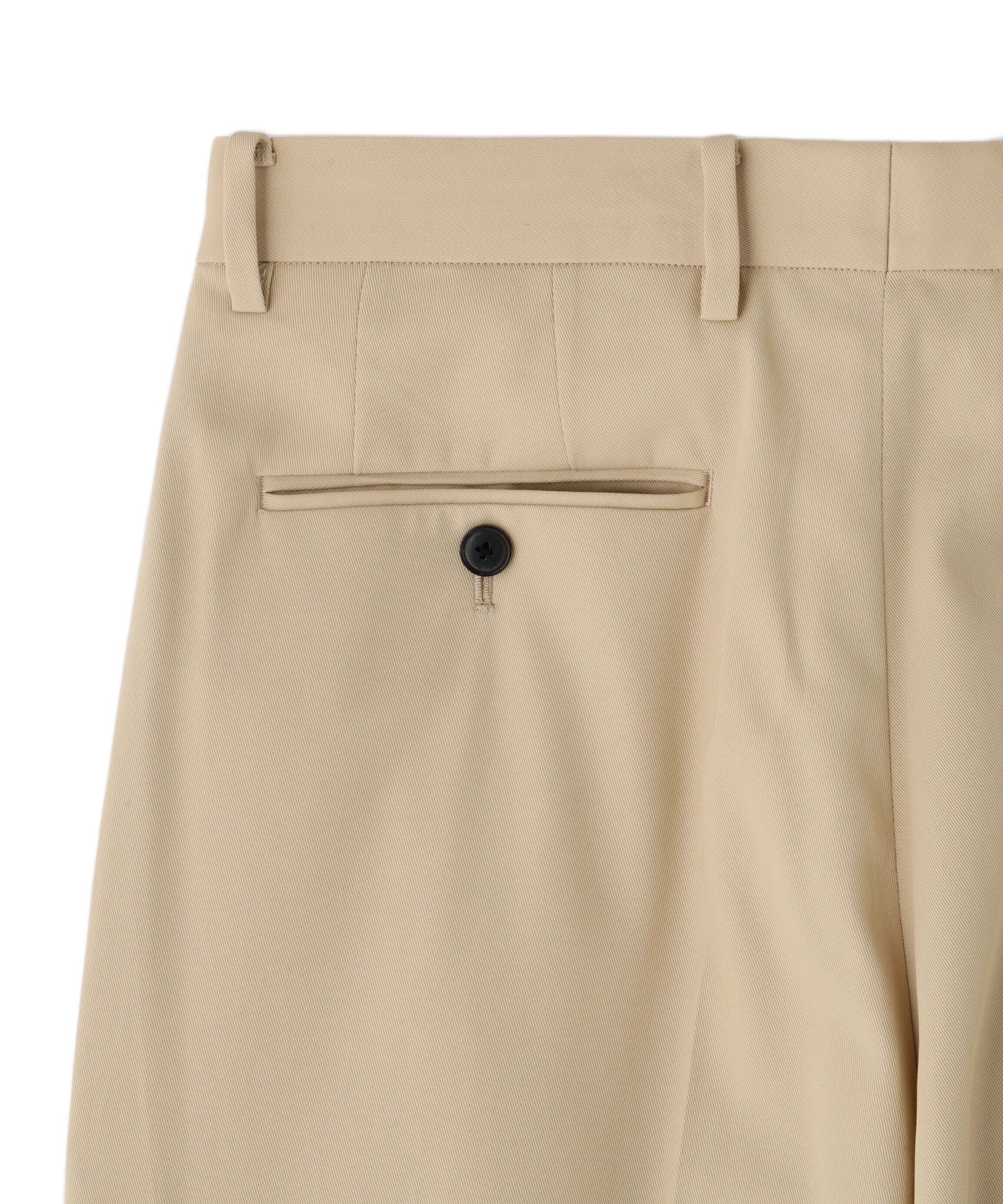 YLEVE 「YLEVE / HIGH TWISTED COTTON GABA TROUSERS」|その他|