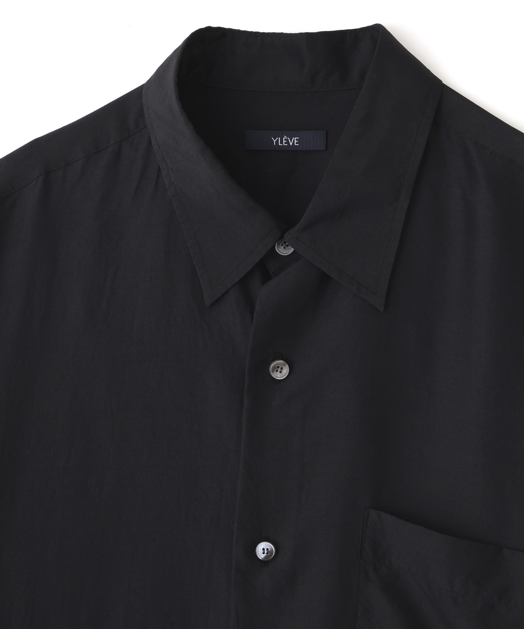 YLEVE 「YLEVE / SILK HABUTAE SHIRT」|シャツ・ブラウス|