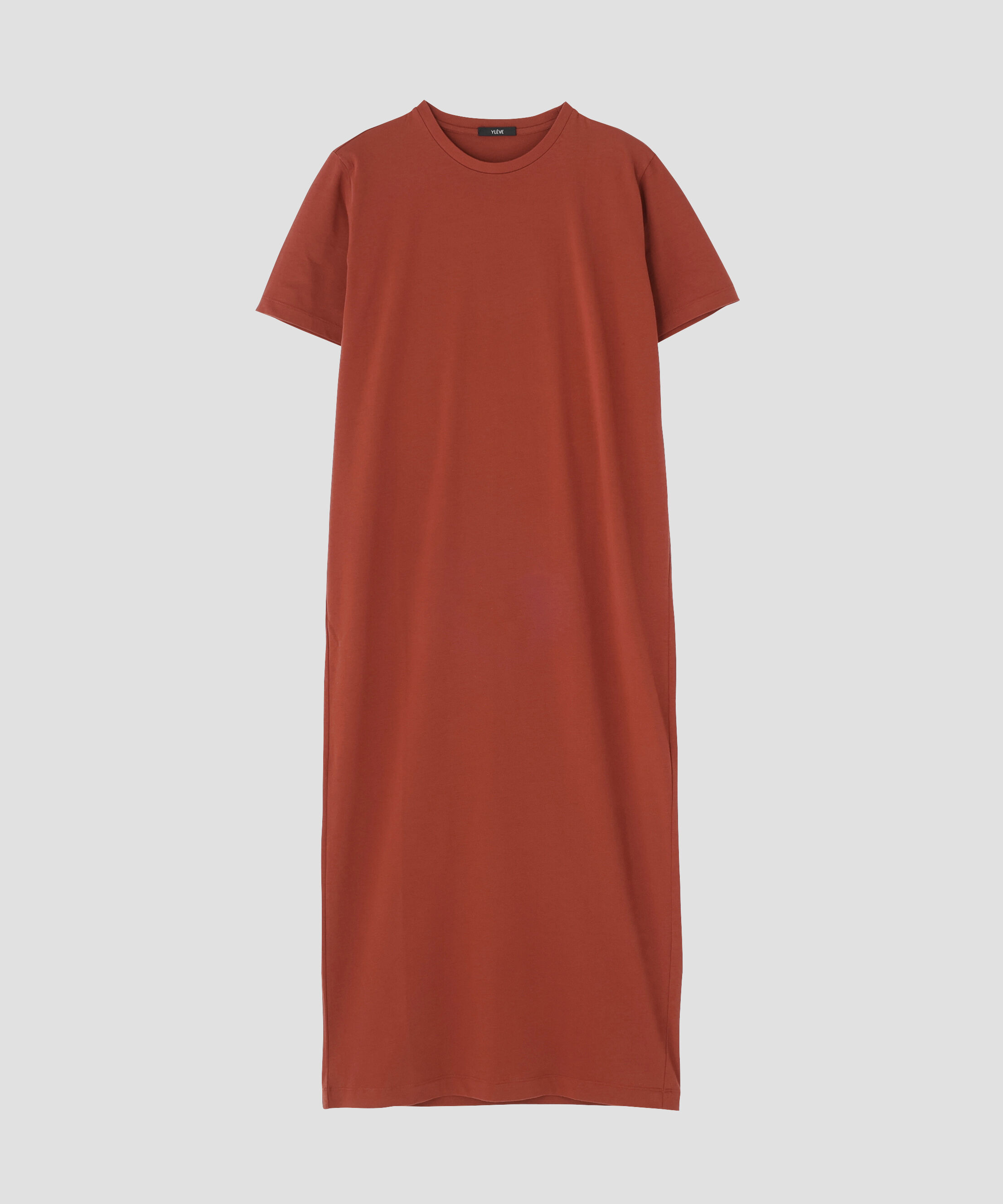 YLEVE 「YLEVE / ORGANIC COTTON BIO T ONE PIECE」|ワンピース|ブラウン
