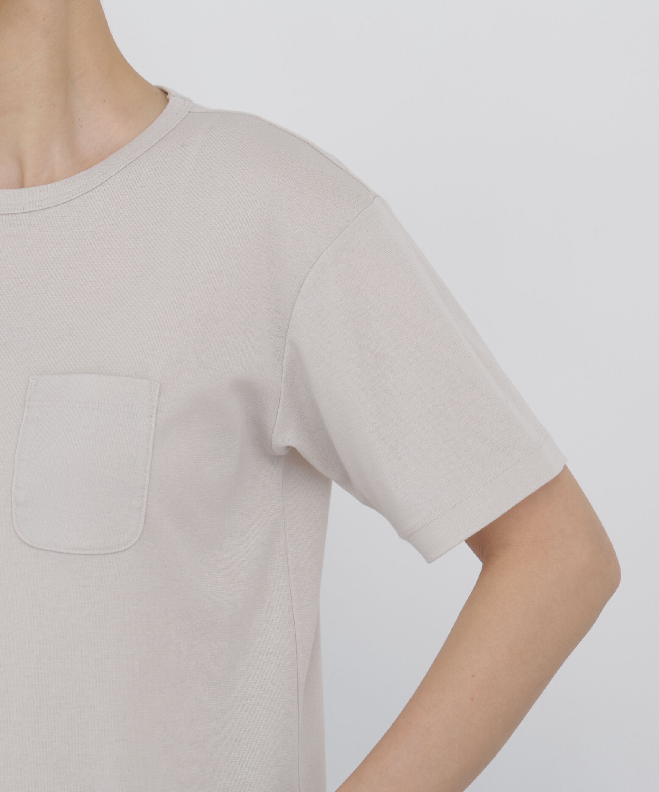  「◆《清涼素材 / 接触冷感 / 吸水速乾》 コンパクトポケットＴシャツ」|Tシャツ・カットソー|