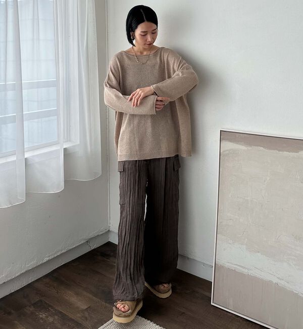 Doux archives「ワッシャーサテンパラシュートパンツ」|その他|