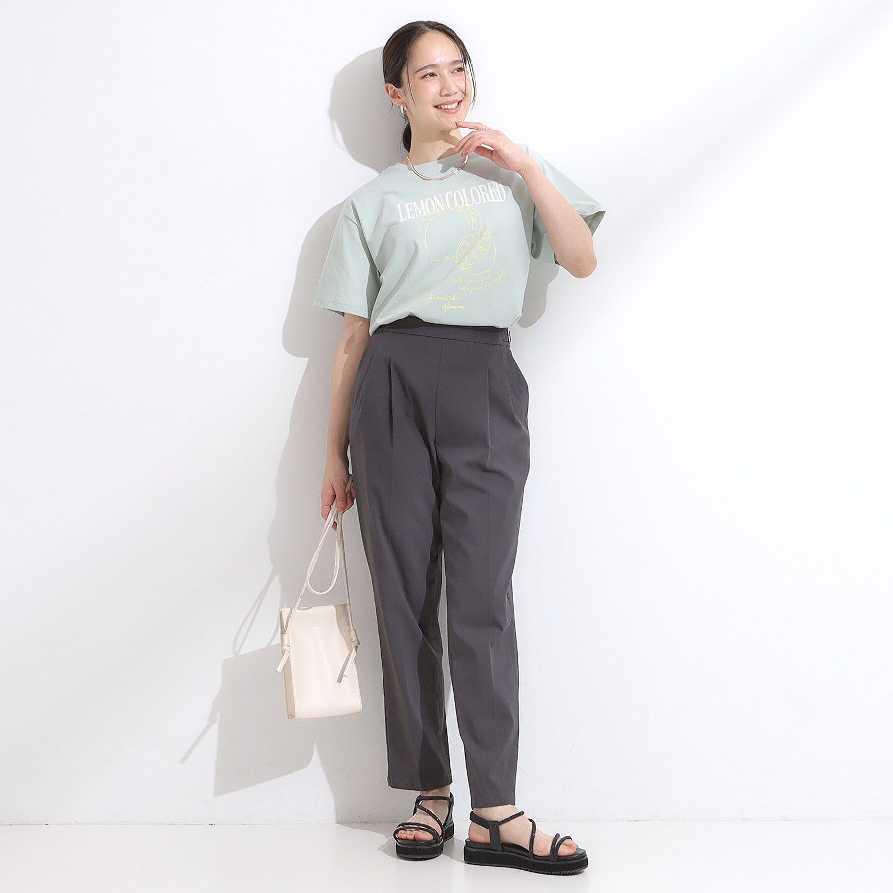 SHOO･LA･RUE「【S-LL/ひんやり/UV】選べる6柄でそれぞれ欲しくなる プリントTシャツ」|Tシャツ・カットソー|