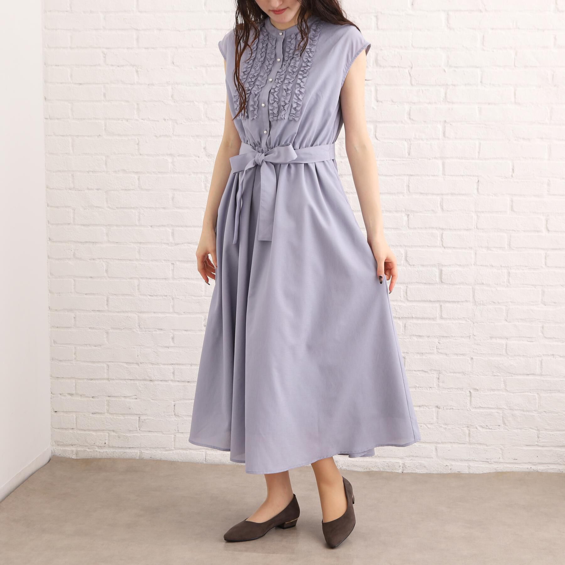 ESPERANZA「《定番》晴雨兼用クッションフラットパンプス」|パンプス|