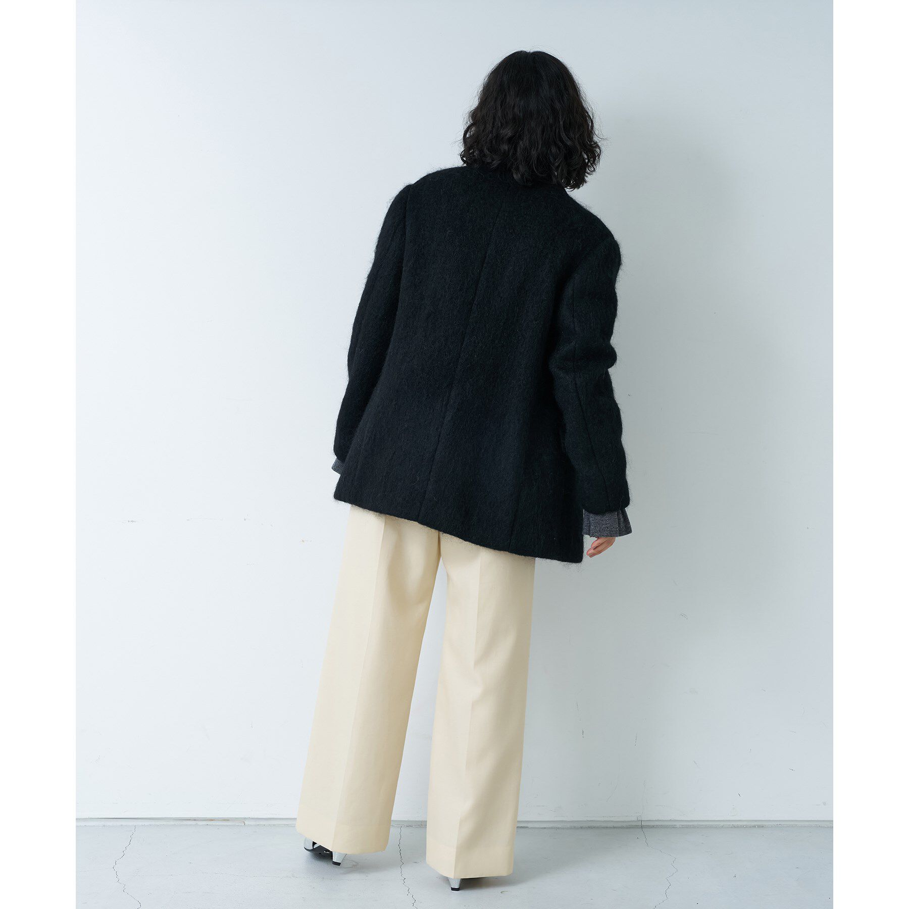 CODE A「shaggy jacket coat」|チェスターコート|