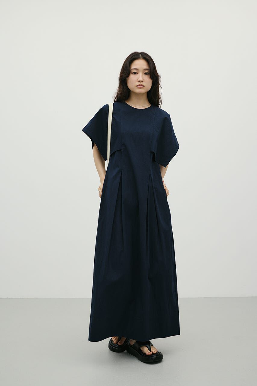 STYLEMIXER「パネルショルダータックワンピース」|ワンピース|