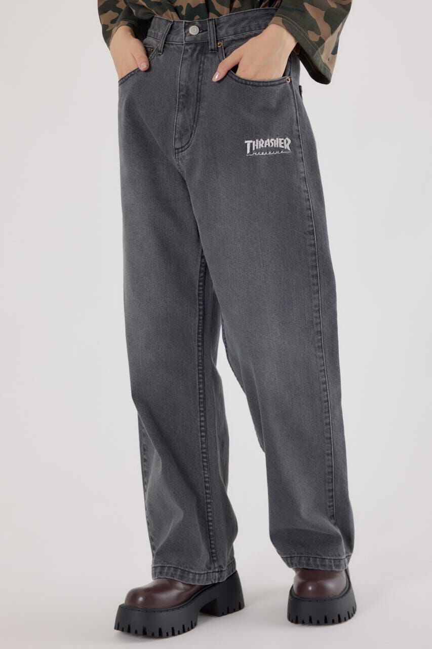 RODEO CROWNS「(THRASHER) ICON デニムパンツ」|デニム|