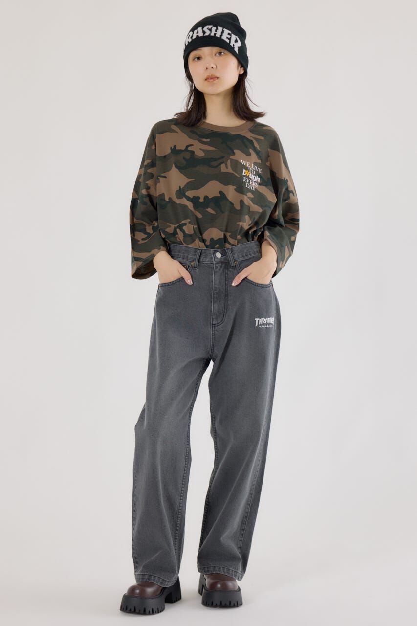 RODEO CROWNS「(THRASHER) ICON デニムパンツ」|デニム|