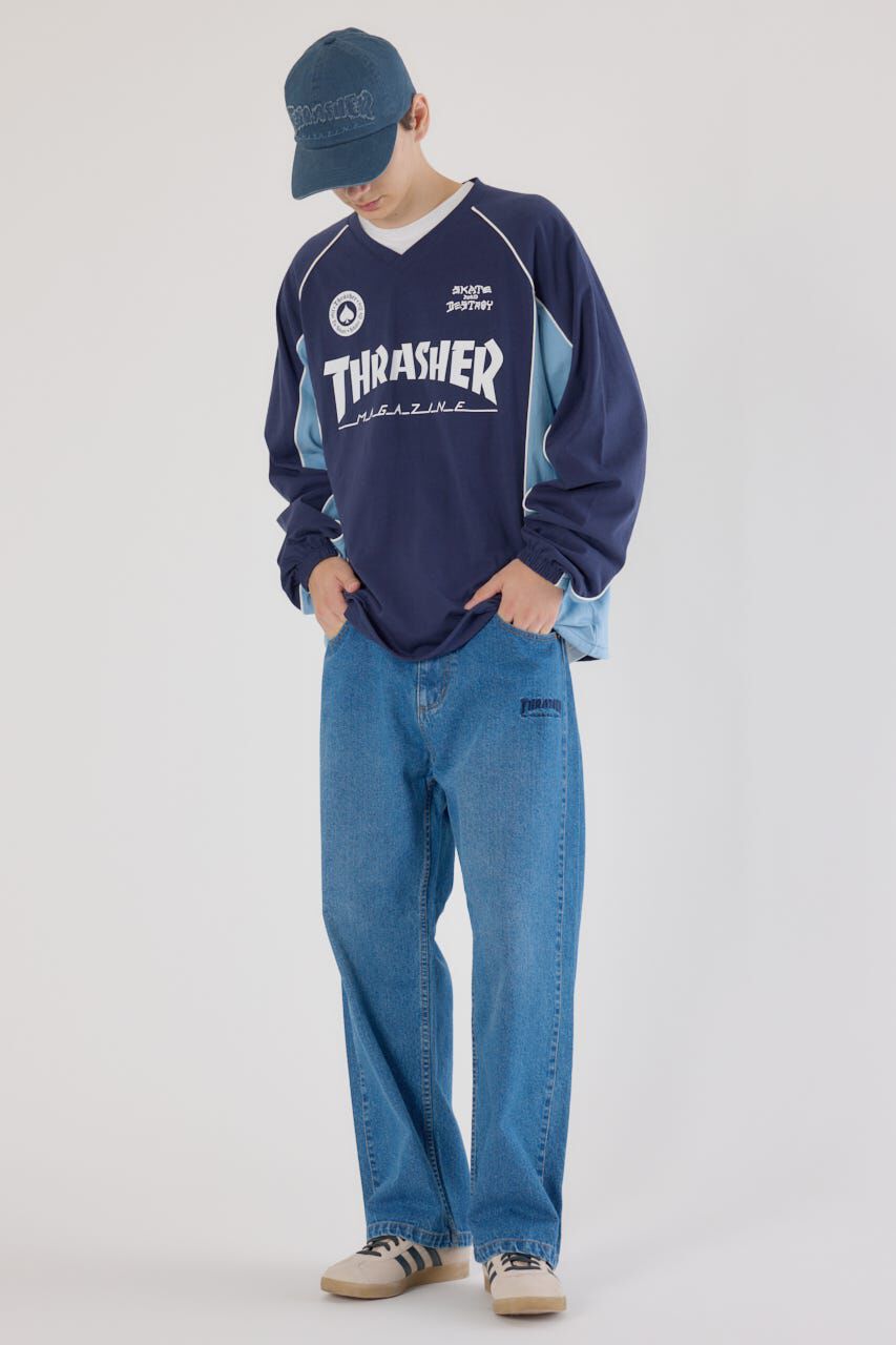RODEO CROWNS「(THRASHER) ICON デニムパンツ」|デニム|