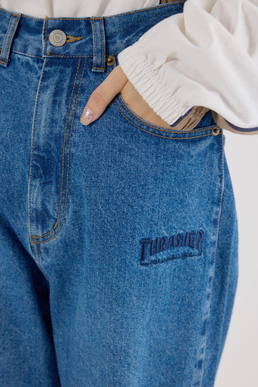 RODEO CROWNS「(THRASHER) ICON デニムパンツ」|デニム|
