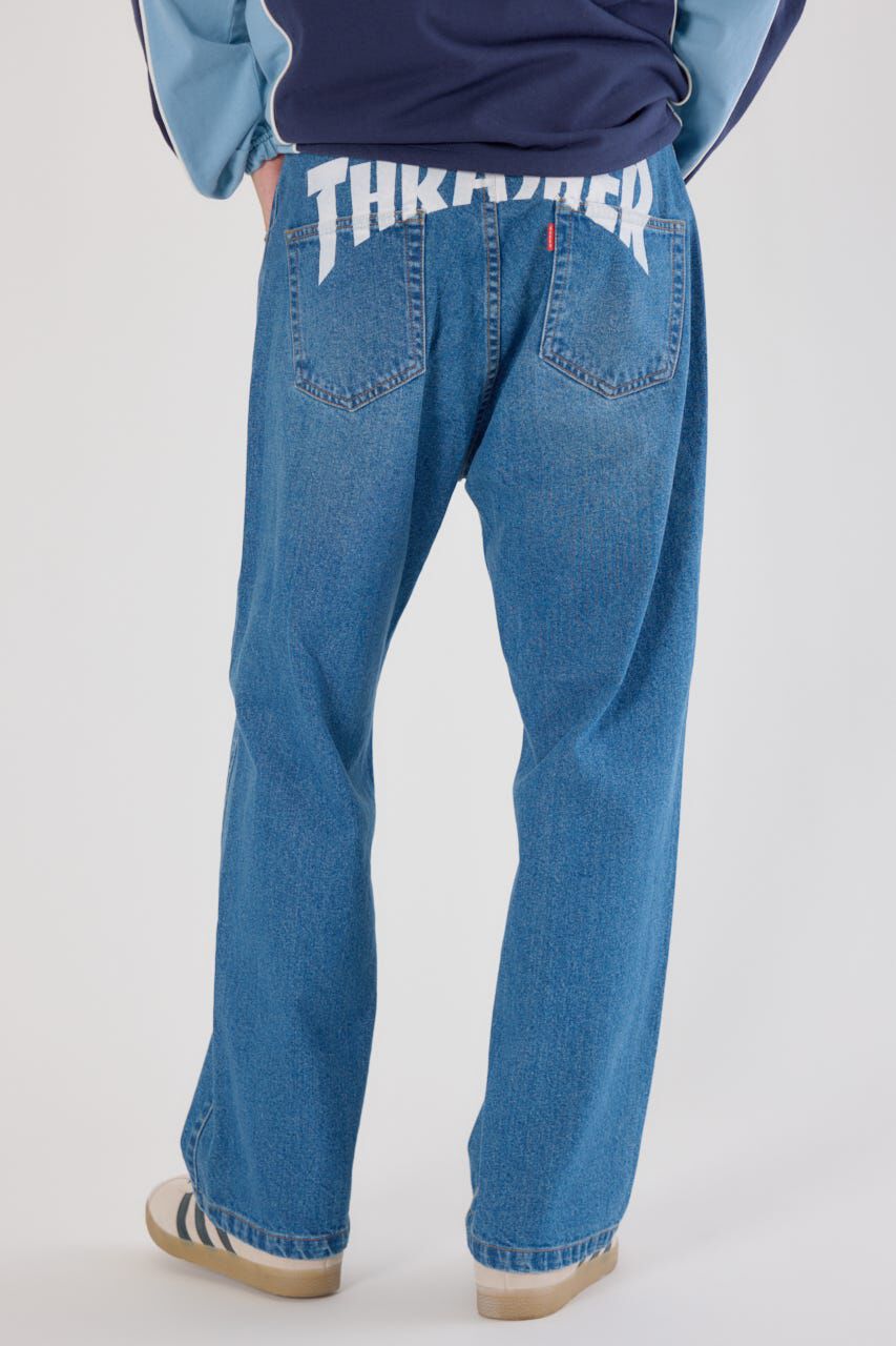 RODEO CROWNS「(THRASHER) ICON デニムパンツ」|デニム|