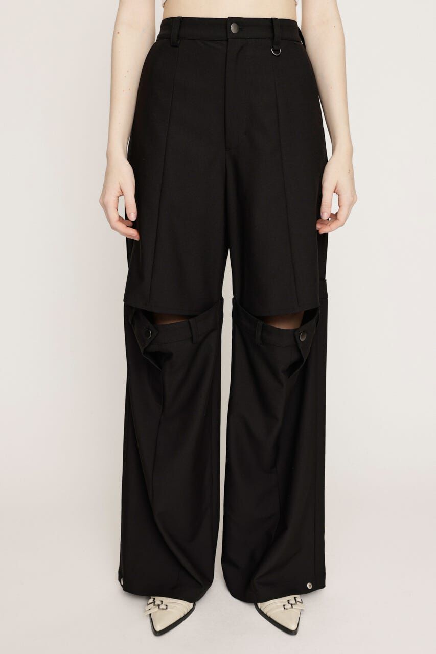 SLY「CUT OUT REMAKE STRAIGHT パンツ」|その他|