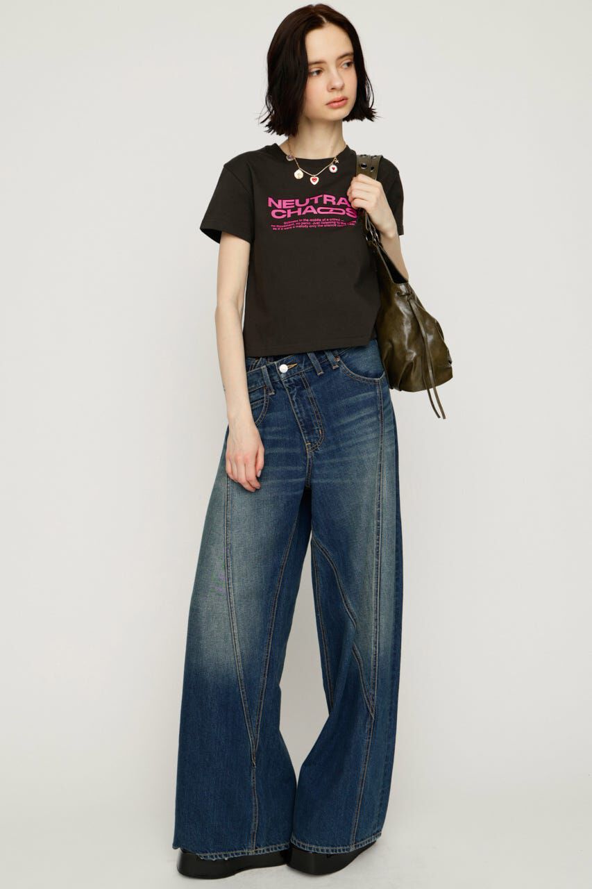 SLY「COMPACT LOGO トップス」|Tシャツ・カットソー|