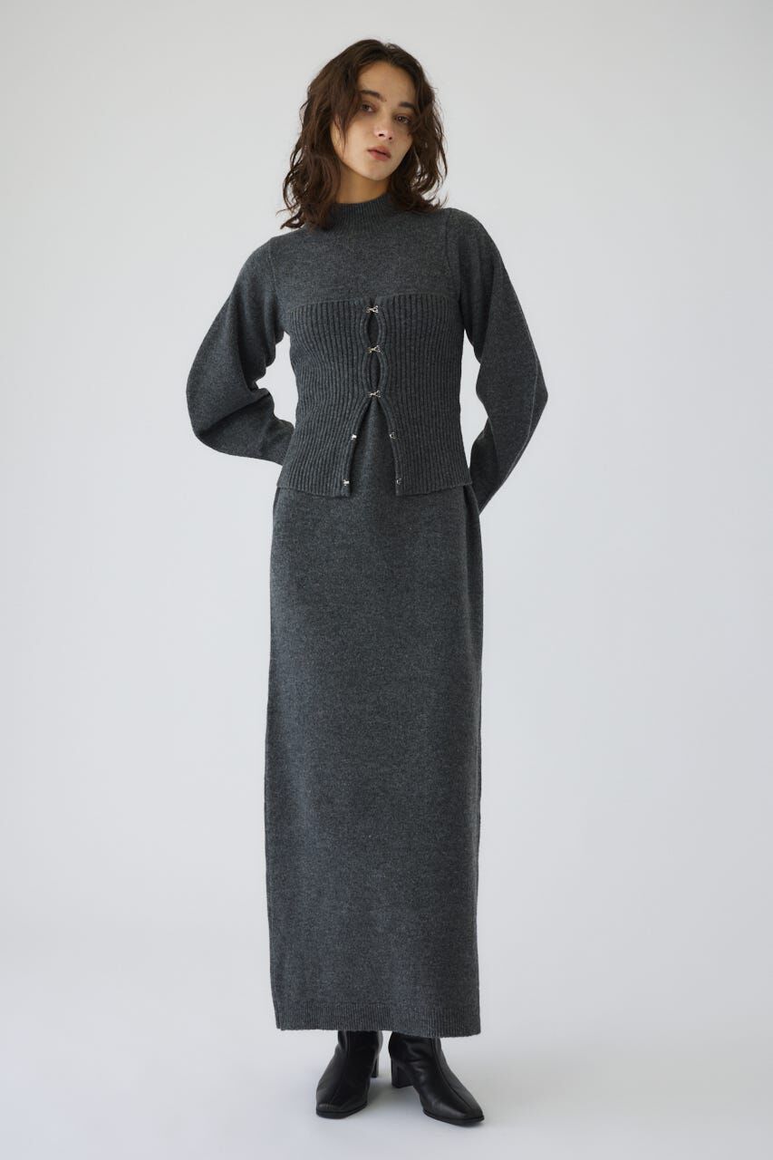 RIM.ARK 「Setting knit dress」|ワンピース|GRY