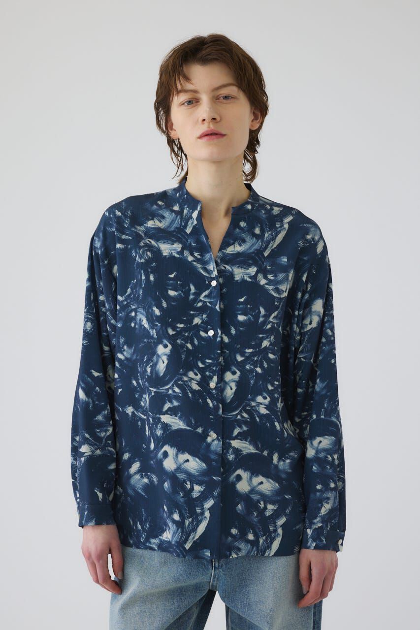 RIM.ARK 「Air turbulence painting blouse」|シャツ・ブラウス|