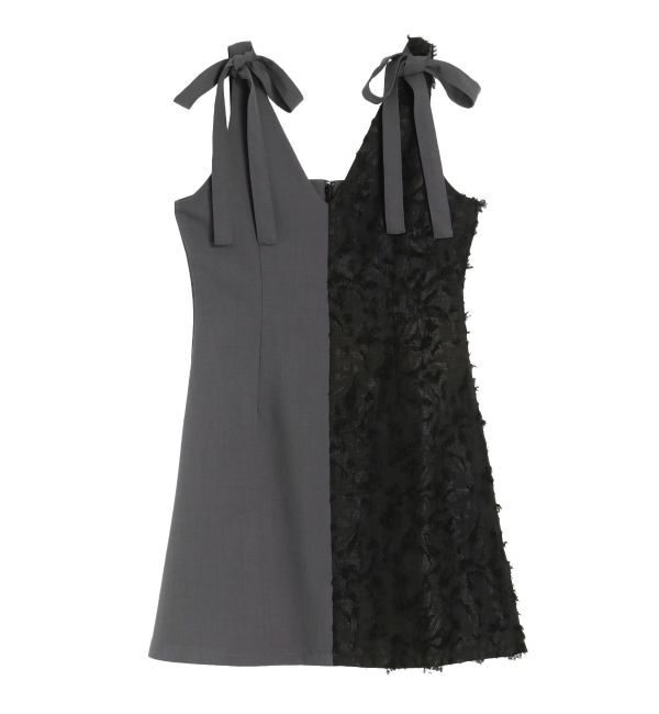 CALNAMUR「RIBBON 2WAY JUMPER OP/リボンWAYジャンパーワンピース」|ワンピース|
