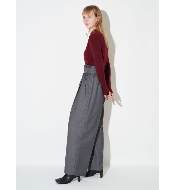 ELENDEEK「HIGH NECK WIDE RIB KT」|ニット・セーター|