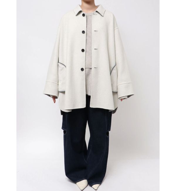 Ungrid「【Htage】リバーシブルビッグシルエットリバーコート」|その他|