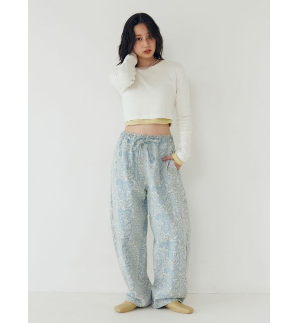 Ungrid「フィットショートロングスリーブTee」|Tシャツ・カットソー|