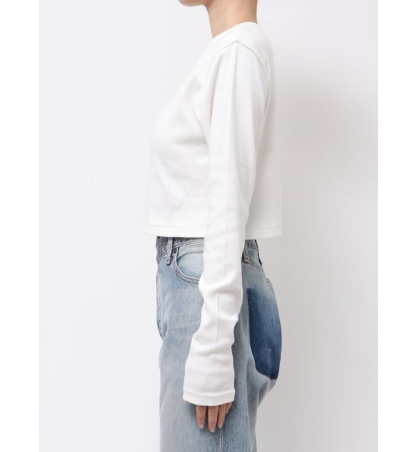 Ungrid「フィットショートロングスリーブTee」|Tシャツ・カットソー|