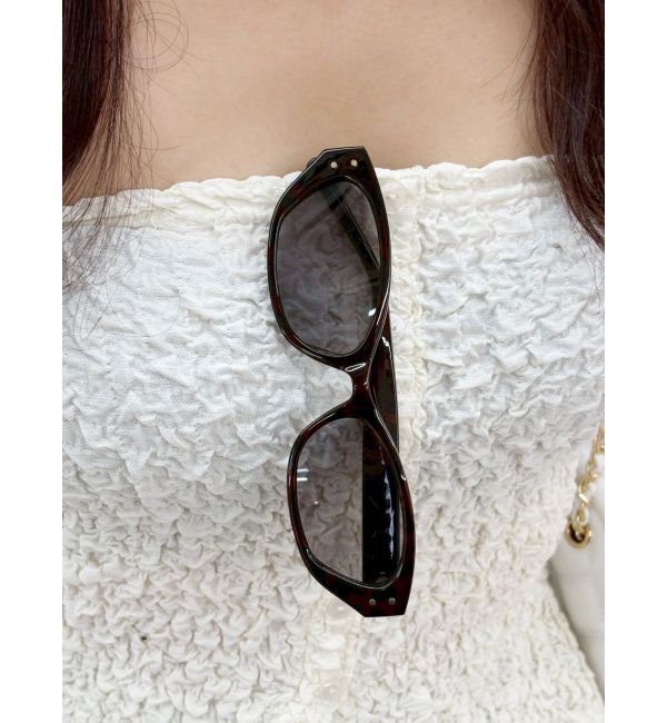 EVRIS「OVAL FRAME サングラス」|サングラス|