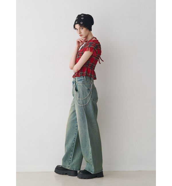 jouetie「シャーリングシアートップス」|Tシャツ・カットソー|