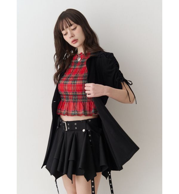 jouetie「シャーリングシアートップス」|Tシャツ・カットソー|