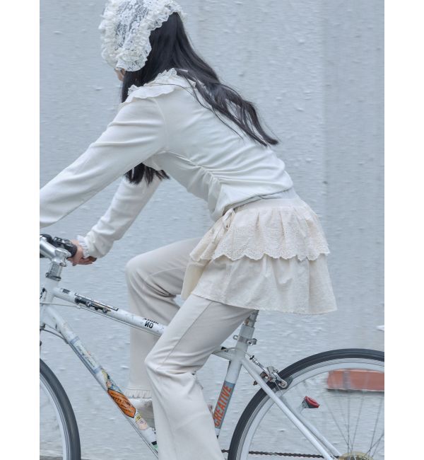 merry jenny「lace skirt flare pants」|その他|