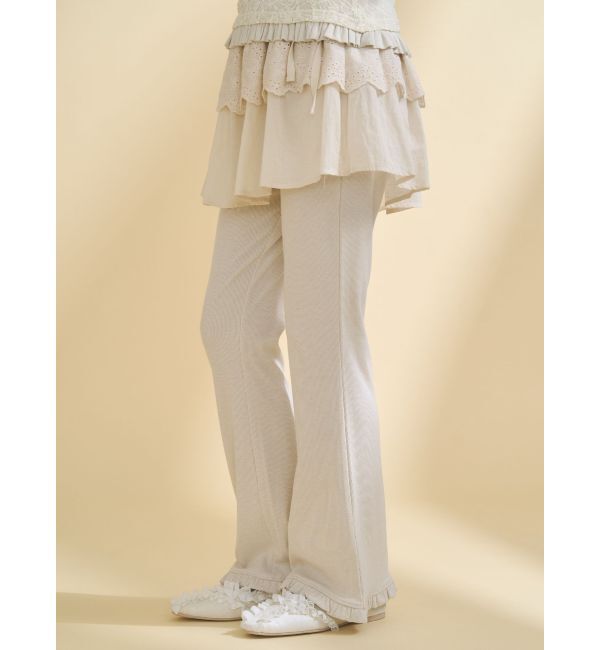 merry jenny「lace skirt flare pants」|その他|