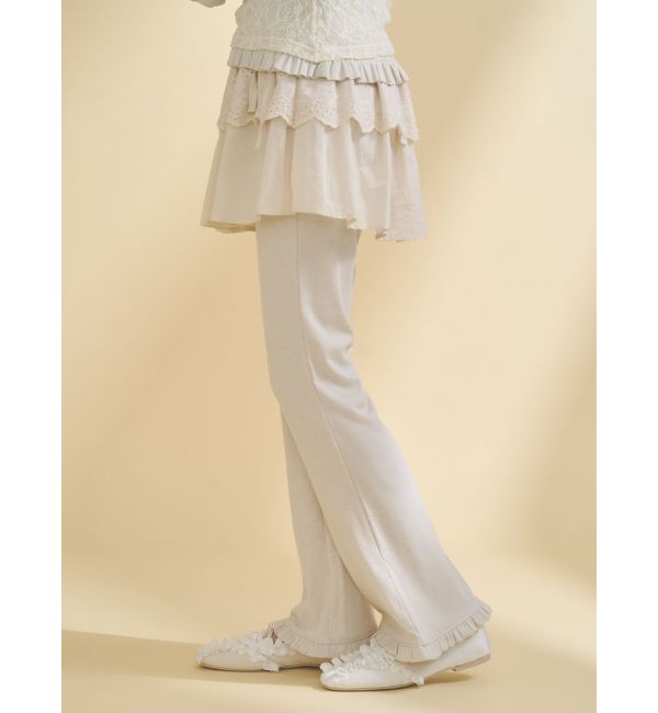 merry jenny「lace skirt flare pants」|その他|