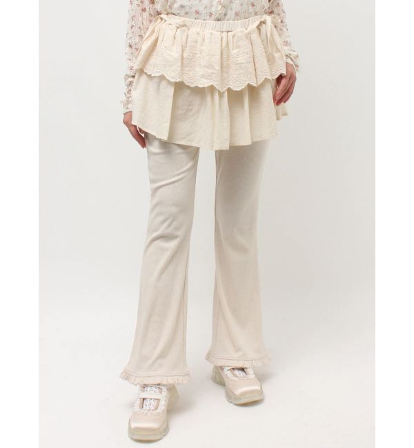 merry jenny「lace skirt flare pants」|その他|
