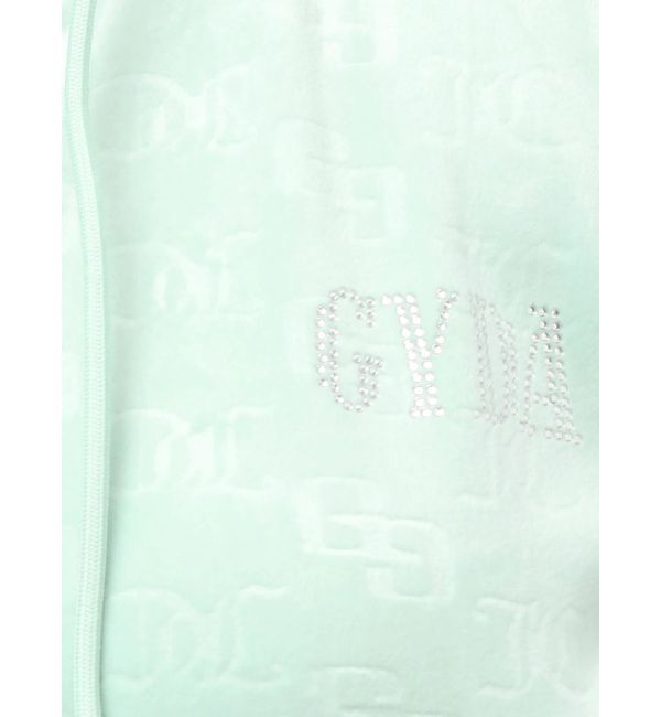 GYDA「GYDA&times;Juicy Couture GG JC Emboss Big Bling Velour Hoodie」|パーカー|