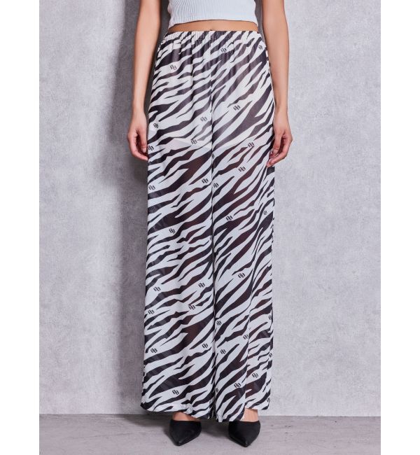 GYDA「GG ZEBRA SHEERワイドパンツ」|その他|
