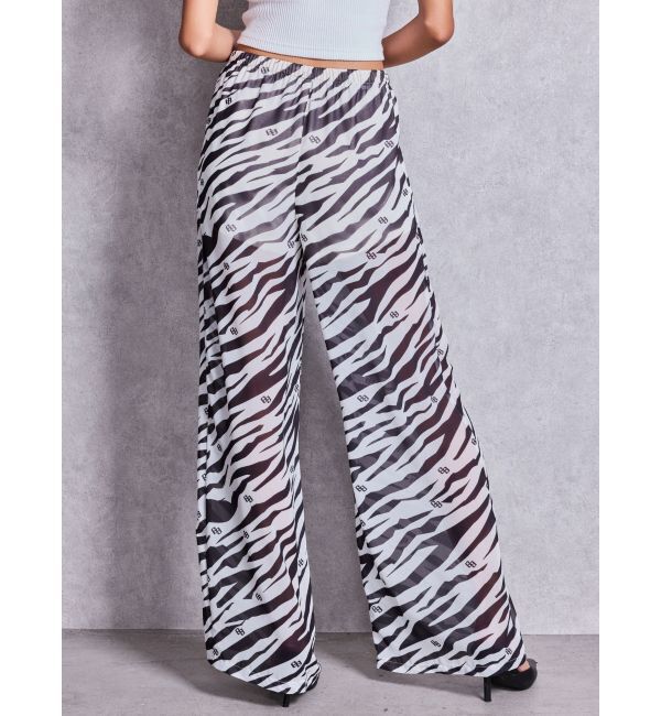 GYDA「GG ZEBRA SHEERワイドパンツ」|その他|