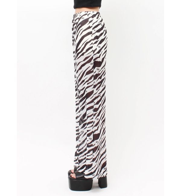 GYDA「GG ZEBRA SHEERワイドパンツ」|その他|