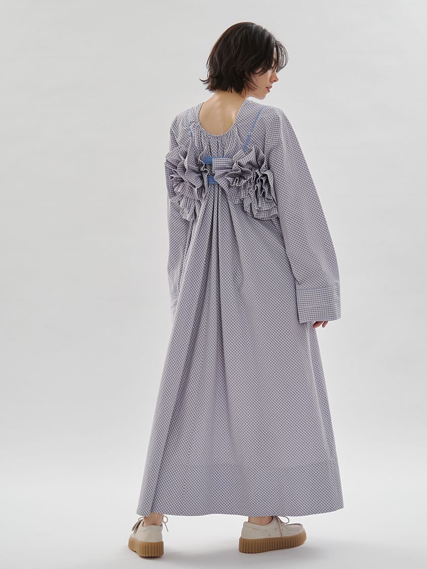 emmi atelier「チェック2wayフレアワンピース【セットアップ対応】」|ワンピース|