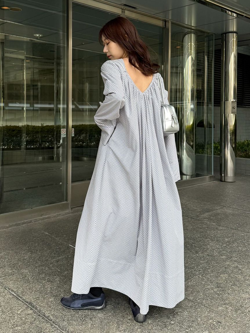 emmi atelier「チェック2wayフレアワンピース【セットアップ対応】」|ワンピース|