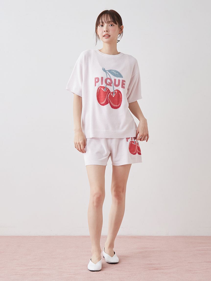 gelato pique「スムーズィーフルーツジャガードショートパンツ」|ルームウェア|