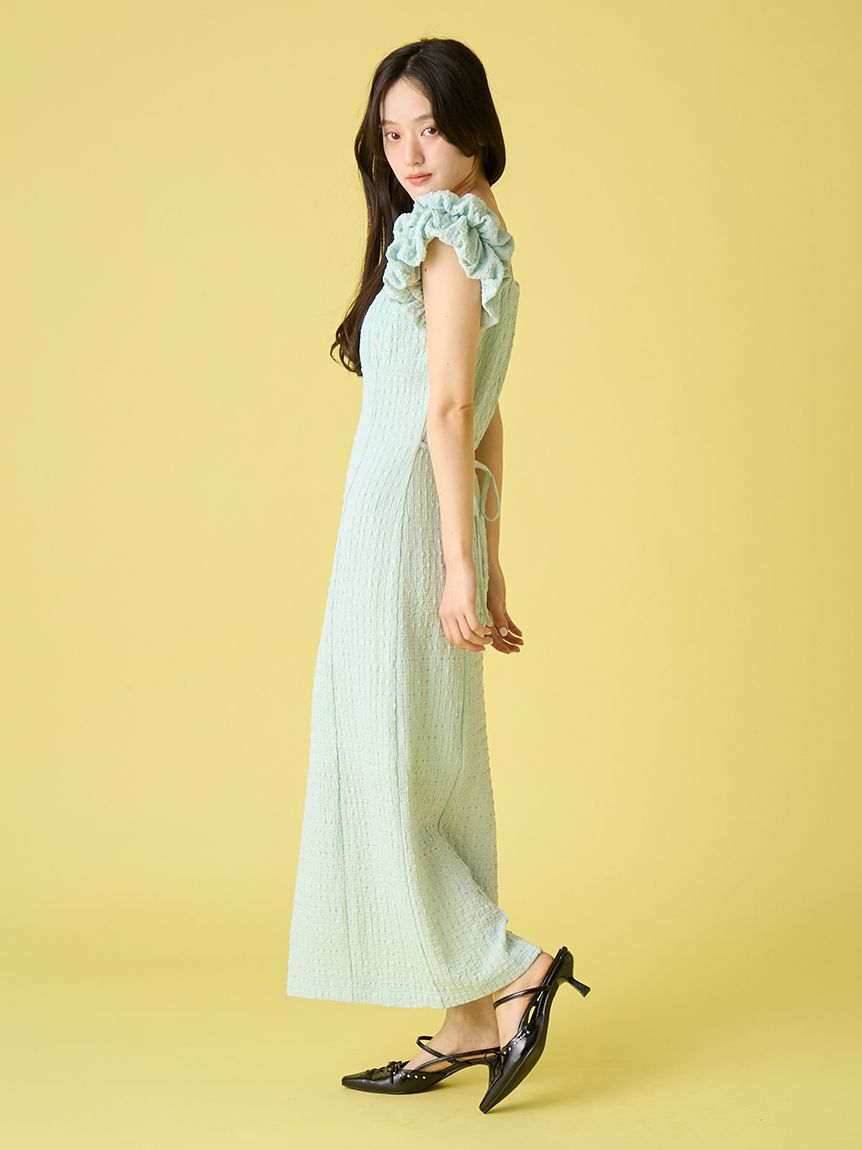 LILY BROWN「【新色追加】2wayダブルスリーブカットワンピース」|ワンピース|