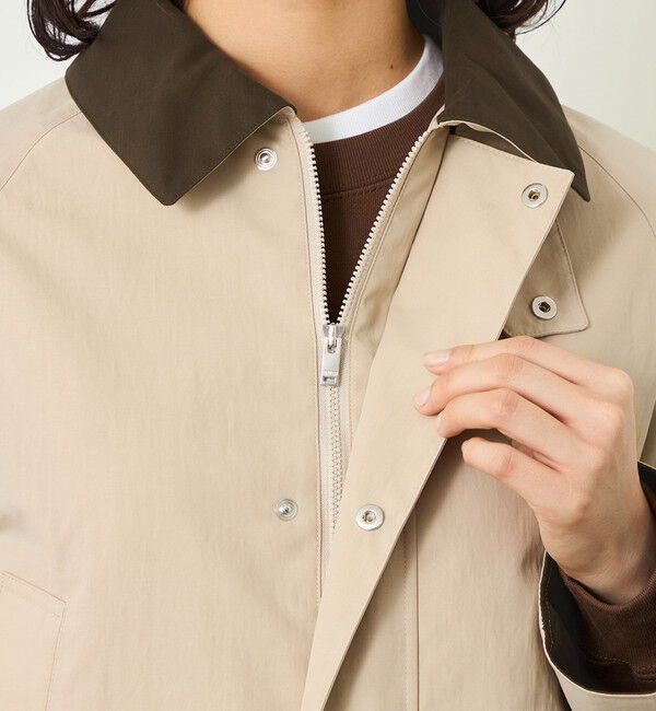 MACKINTOSH PHILOSOPHY「GREY LABEL 【SOMERFORD（サマーフォード）】ライトタフタ製」|ステンカラーコート|
