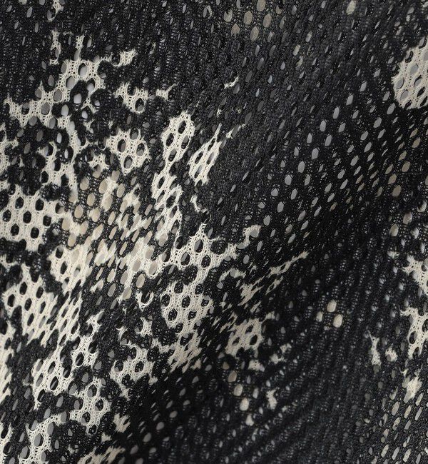  「26SS EXCLUSIVE!!【NOMARHYTHM TEXTILE/ノーマリズムテキスタイル】Mesh Zip S/S Polo」|ポロシャツ|