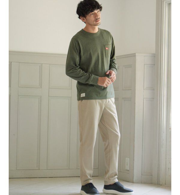 ikka「URBAN NATURE LIFE アーバンネイチャーライフ ワンポイントロンT」|Tシャツ・カットソー|