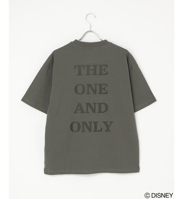 VENCE share style「Mickey Mouse ミッキーマウス USED風フェイスプリントTシャツ」|Tシャツ・カットソー|